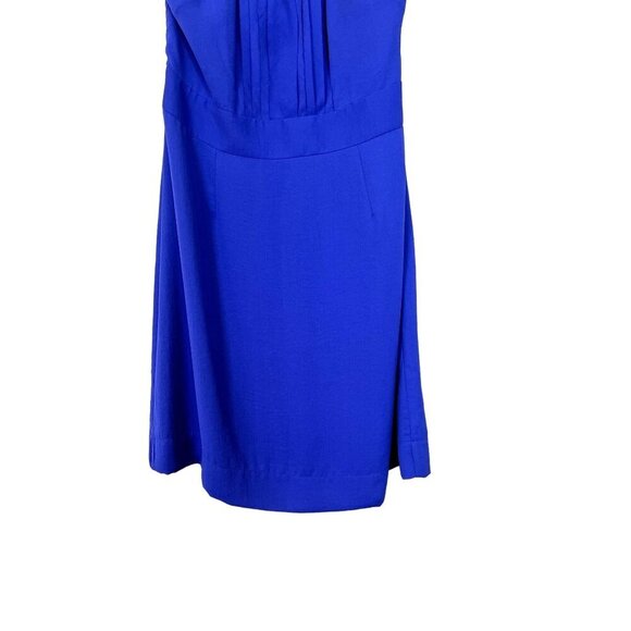 Banana Republic Deep Blue Halter Dress 6 - Picture 3 of 11